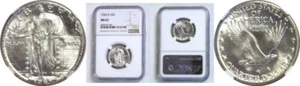 1924-D 25C Standing Liberty Quarter NGC MS-67 - Picture 1 of 1