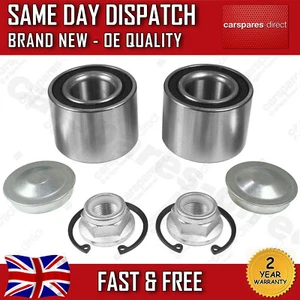 KIT X2 PAR DE COJINETES DE RUEDA TRASERA RENAULT LOGAN MCV ESTATE, EXPRESS, PICK UP - Imagen 1 de 1