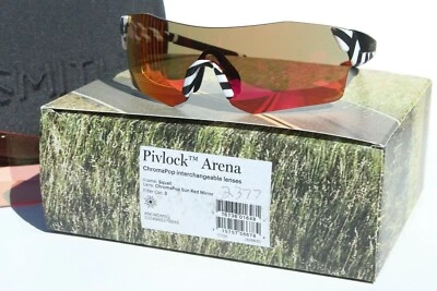 Очки солнцезащитные велосипедные/беговые Squall/Red ChromaPop SMITH OPTICS Pivlock Arena Max - Изображение 1 из 3