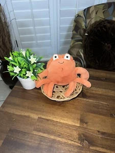Jellycat Cozy Sweater Crew Crab Plush Sea Life Plush Snuggly Stuffed Toy - Picture 1 of 6