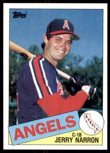 1985 Topps Jerry Narron A Baseball Cards #234