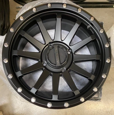 CAN-AM X3 MAVERICK 1000 RACELINE 17X7 WHEEL RIM 4/136 5:2 NEW 17" WHEEL - Image 1 of 3