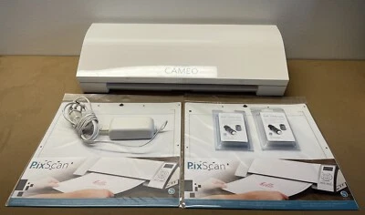 Silhouette America Cameo 3 Powerful Precision Cutting Machine W/ Cords - White - Image 1 of 4