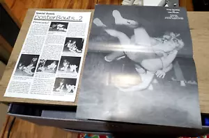 PosterBouts 2 1994 11x14" Tracy Donahue vs Lisa Darnell Feuerwerk 4. Juli 1976 - Bild 1 von 6