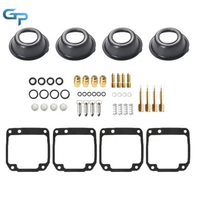 For YAMAHA XJ550 1981-1983 XJ 550 Maxim Carburetor repair kit diaphragm Vacuum - Image 1 of 4