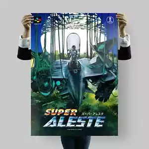 Super Aleste Japan Promo Poster by Naoyuki Katoh for Compile / Toho • Size B2 - Bild 1 von 6