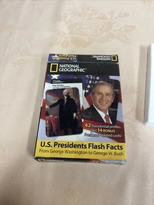2002 🙂 US-Präsidenten 🙂 Flash-Karten **National Geographic** Heimschule - Bild 1 von 6
