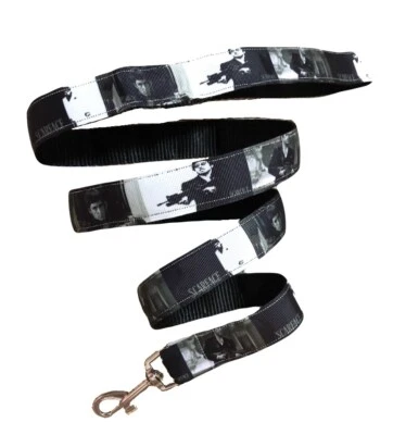 Correa de asiento de seguridad Scarface película perro mundo Chico cachorro música rap hip mafia Foto 1 de 2