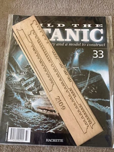 HACHETTE 2001 BUILD THE TITANIC 2 ISSUES 33, 34. COMPLETE UNOPENED - Picture 1 of 2