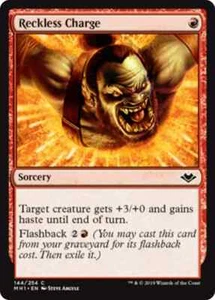 RECKLESS CHARGE X 4 N/M- MODERN HORIZONS MAGIC THE GATHERING - Picture 1 of 1