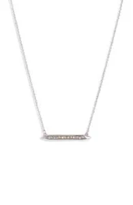 Collar MINI REBEL plateado Stella and Dot, ¡nuevo en paquete! - Imagen 1 de 1
