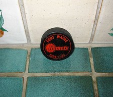 FORT WAYNE KOMETS HOCKEY PUCK IHL (1994-1995)