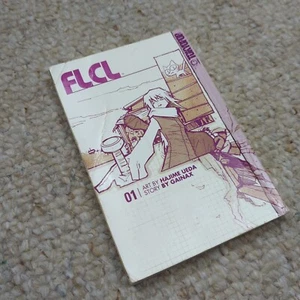 FLCL Vol 1 by Gainax (2003, Trade Paperback) English Manga Tokyopop Poor - Imagen 1 de 12