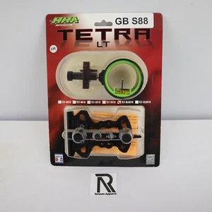 New HHA Sports Tetra LT Sight .019 Single Pin LH TLT-XL5519 Archery Bow Scope - Picture 1 of 6