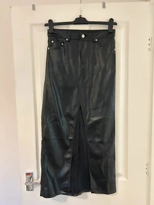 Urban Outfitters Falda Midi Piel Sintética con Abertura Talla XS Foto 1 de 3