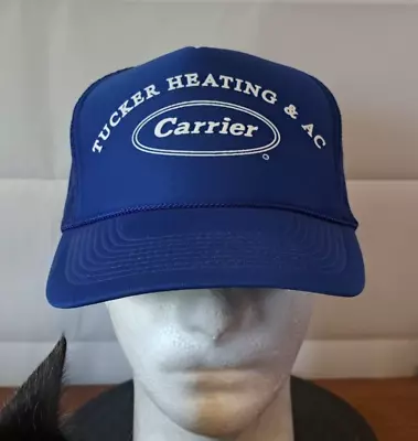 Tucker Heating & AC Carrier Adjustable Snapback Ball Cap Trucker Hat - Image 1 of 4