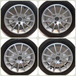 Smart Fortwo II W451 Original Alu-Felgen Sommer-Reifen 175/55 R15 & 155/60 R15 - Bild 1 von 6