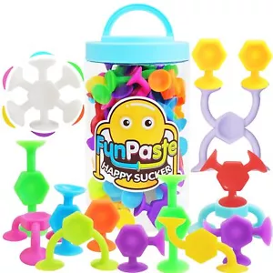 Suction Cup Bath Toys 48pcs Travel Family Game for Kids Toddlers 3-8 Preschoo... - Picture 1 of 6
