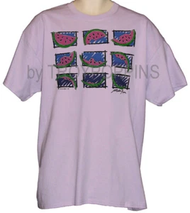 1-PIEZAS DE SANDÍA FOTOS ETAPAS EQUIPO DE PICNIC MAMÁ VERANO GRÁFICO IMPRESO CAMISETA - Imagen 1 de 4
