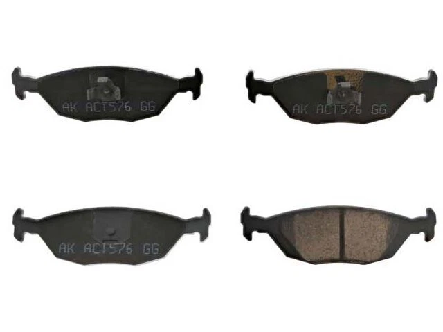 Juego de pastillas de freno traseras Saab 9000 1986-1998 Akebono 63725KXSJ 1987 1988 1989 1990 Foto 1 de 2