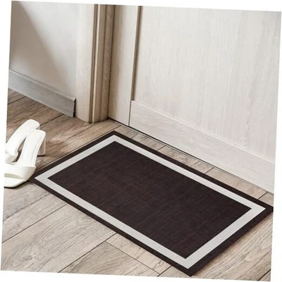 Machine Washable Area Rug Non Slip Backing & Ultra-Thin & Stain Resistant &  - Image 1 of 4