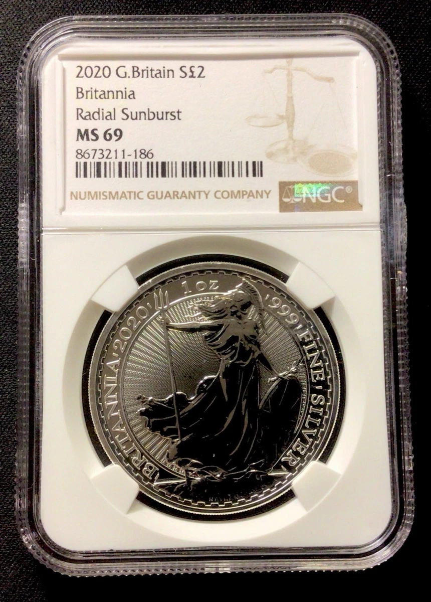 UK Britannia MS 69 Silver Bullion Coins for sale | eBay