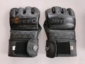 Guanti MMA JAYEFO neri L/XL usati delicatamente - Foto 1 di 7