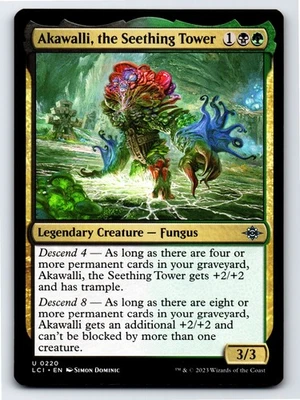 Akawalli, the Seething Tower U The Lost Caverns of Ixalan # 220 NM Normal - Image 1 of 2