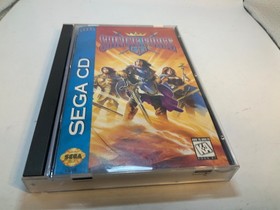Vintage Shining Force CD Sega CD COMPLETE Manual and With reg card case damage