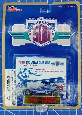 1995 Indianapolis 500 79th Running Event Car 1:64 Die-Cast Racing Champions - Image 1 of 4