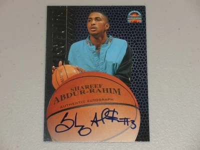 Marcador Autografiado Colección Superstar Auto Shareef Abdur-Rahim 1997-98 Foto 1 de 2