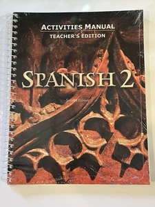 BJU SPANISH 2 ACTIVITIES MANUAL TEACHER'S EDITION SECOND EDITION - NEW - Picture 1 of 2
