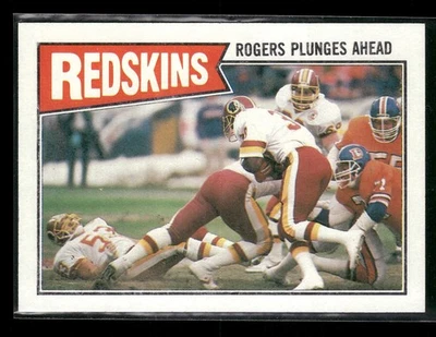 1987 Topps #63c George Rogers Washington Redskins - Image 1 of 2
