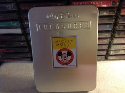WALT DISNEY TREASURES MICKEY MOUSE CLUB OCTOBER 1955 ANIMATION 2XDVD W/TIN OOP Foto 1 de 4