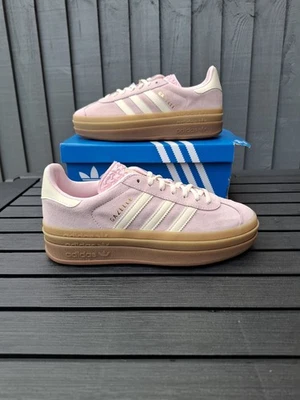 Adidas Gazelle Bold Pink Cream White Trainers Women's Size 5.5 (UK) RRP £95 - Image 1 of 4