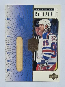 1999 UPPER DECK WAYNE GRETZKY LIVING LEGEND #S1 AUTHENTICS STICK RELIC - Picture 1 of 1