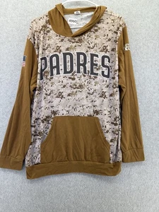 Sudadera con Capucha San Diego Padres MLB Adultos Edición Militar Camuflaje Mediana Fina - Imagen 1 de 10