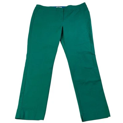 Boden Women’s Pants Green Cotton Stretch Trousers Size 16/18R UK 20R - Image 1 of 4