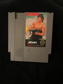 Rambo Nintendo NES Tested and Working