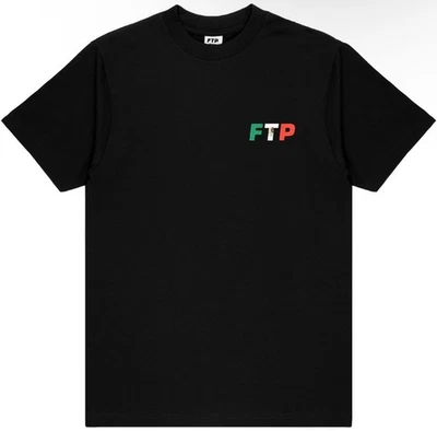 FTP Mexican Flag Logo Tee Black - Image 1 of 2