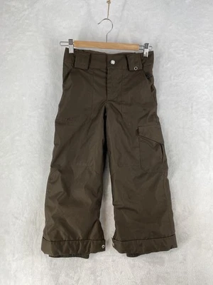 Burton Snow Pants Unisex Size XS 5/6 Brown DryRide Chittagong Ski Snowboard - Image 1 of 4