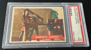 1957 Topps Robin Hood Trading Card #3 Sheriff’s Justice PSA 7 NM - Bild 1 von 2
