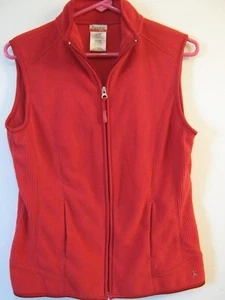 Junior girls  vest vampire red sz (4-6) Danskin unisex zip new - Picture 1 of 6
