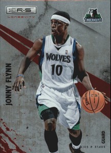 2010-11 Rookies and Stars Longevity Ruby Basketball Card #73 Jonny Flynn/250