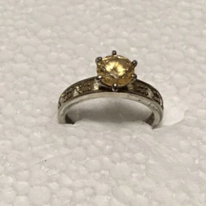 Hermoso anillo de cóctel vintage de plata de ley “925 NTH” - 2,9 gramos talla 7,25 - Imagen 1 de 12