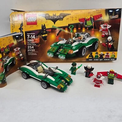 Lego 70903 Batman Movie The Riddler Riddle Racer 100% Complete w/Box Kite Man - Image 1 of 4