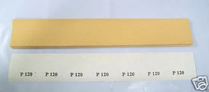Fogli di file per corpo a clip 17-1/2", carta vetrata, grana 120, lotto di 75 - Foto 1 di 1