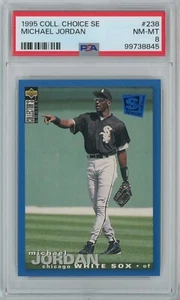 Michael Jordan (PSA 7) 1995 Collector's Choice SE RC Card #238 - Bild 1 von 2