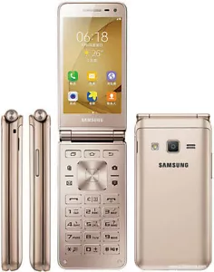 Samsung Galaxy Folder2 SM-G160N SM-G1650 Flip Unlocked SmartPhone- New Unopened - Picture 1 of 16