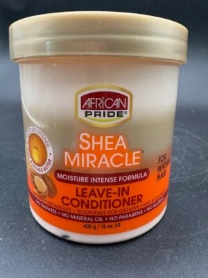 African Pride Shea Butter Miracle Moisture Intense Leave In Conditioner - 15oz - Image 1 of 3